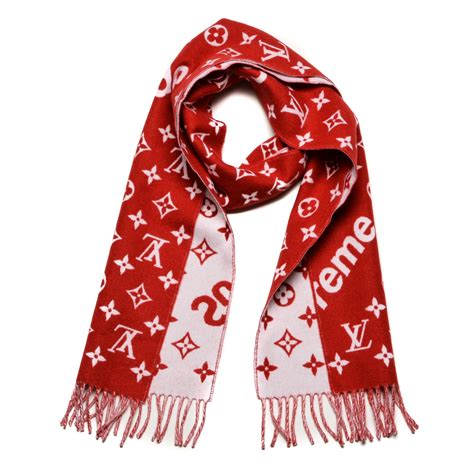 lv monogram scarf red|louis vuitton head scarf price.